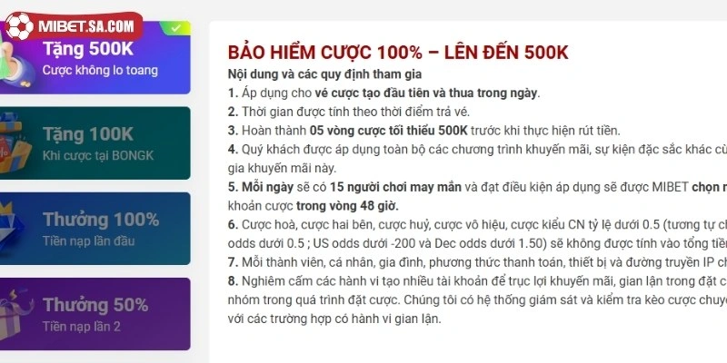 Ưu đãi độc quyền dành riêng cho hội viên Mibet chính thức Ưu đãi độc quyền dành riêng cho hội viên Mibet chính thức