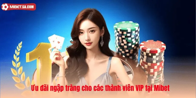 Ưu đãi ngập tràn cho các thành viên VIP tại Mibet 